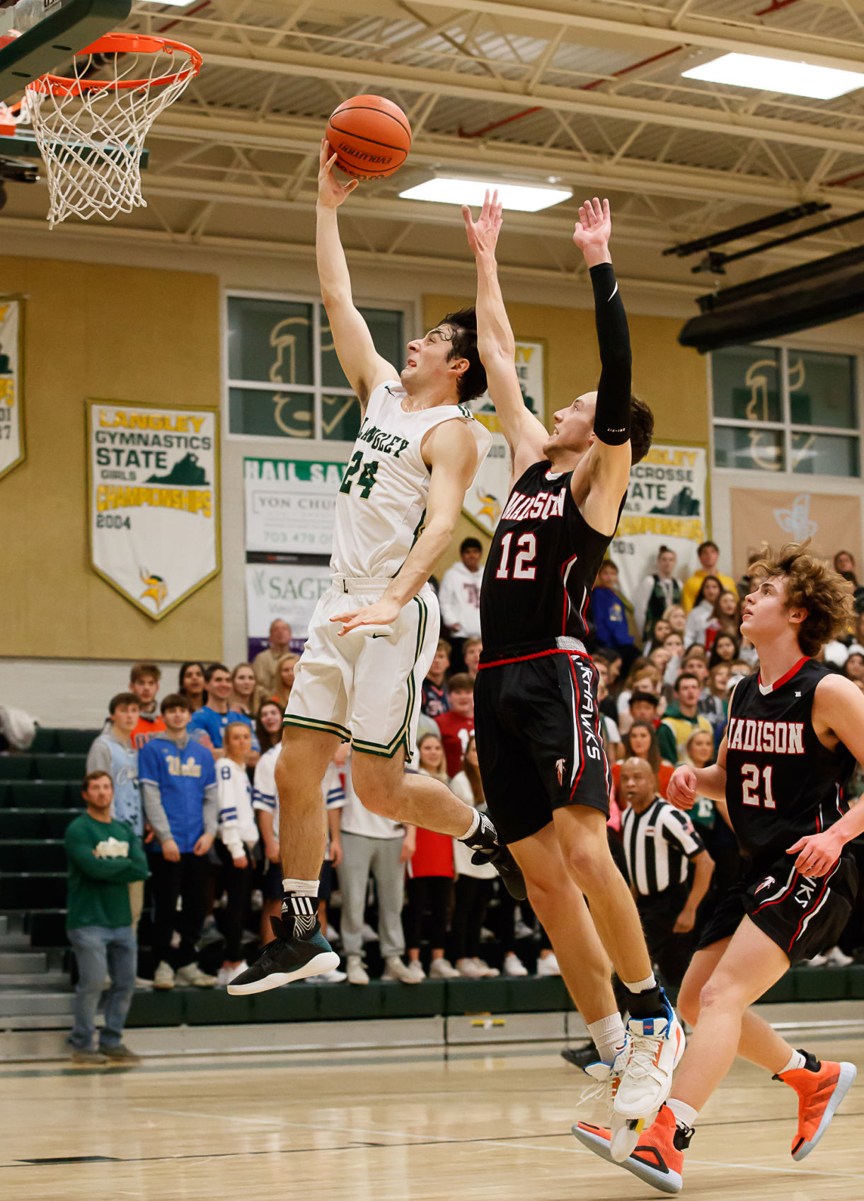 Langley vs. Madison boys basketball 1